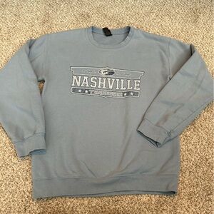 Gildan Softstyle Light Blue Sweatshirt